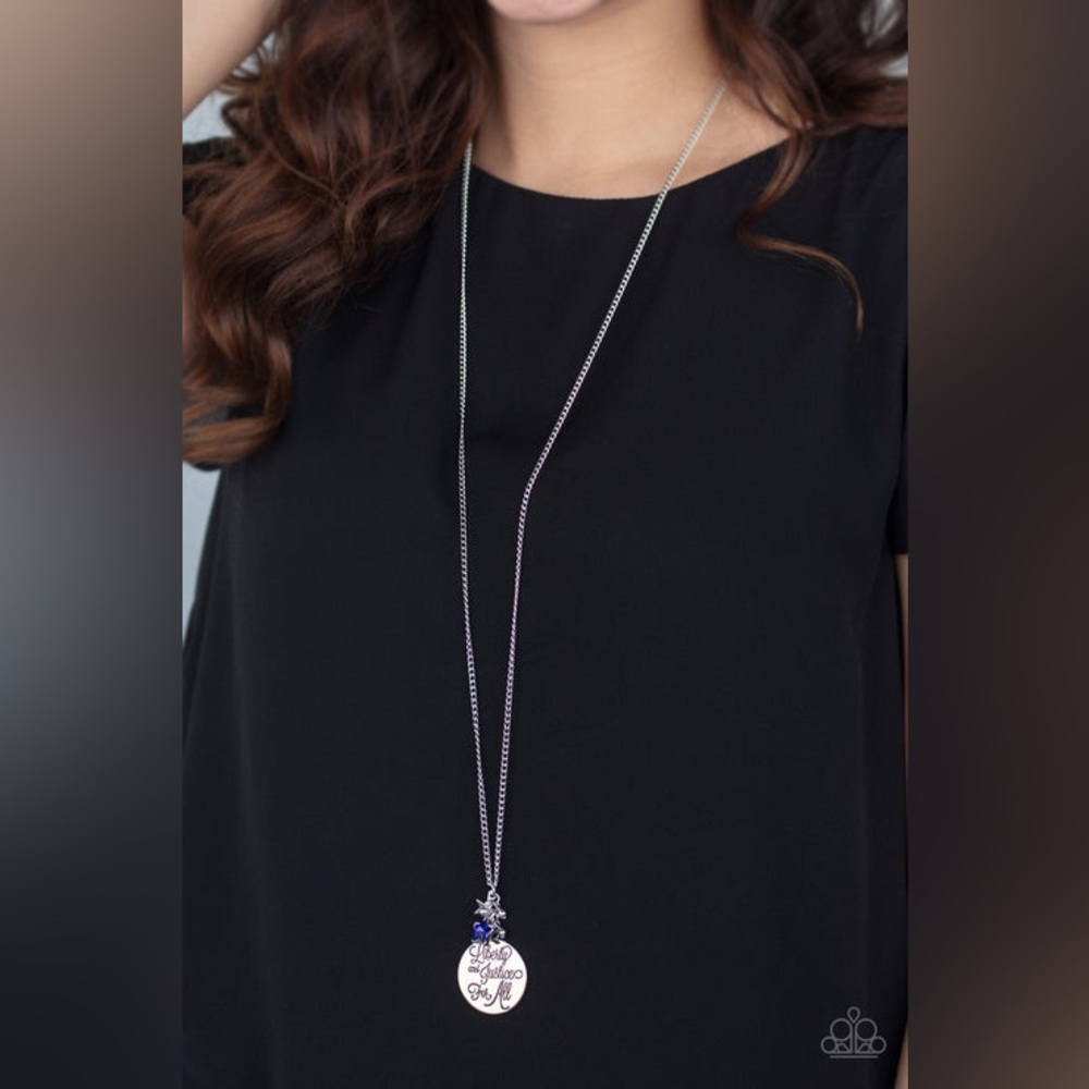 Liberty and Justice for all Necklace
